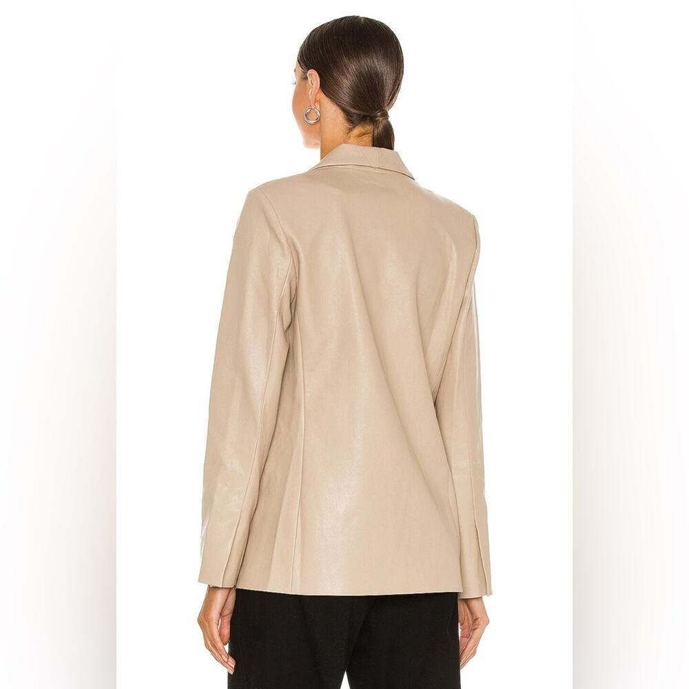 Amanda Uprichard Tan Jane Blazer Size Small - Picture 5 of 16